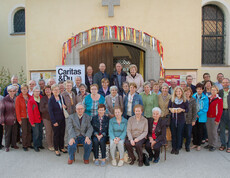 Haussammlungsstart in Amstetten Caritas in der Hospizstation Amstetten