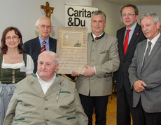 Weinpfarrer Hans Denk 73. Geburtstag im Haus Elisabeth