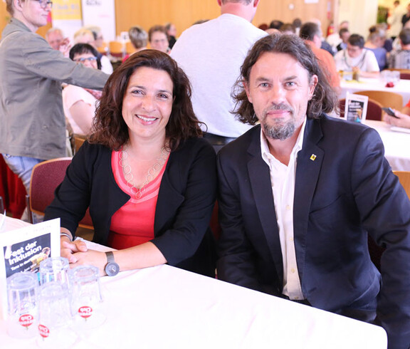 FDI - zwei Besucher FDI - zwei Besucher