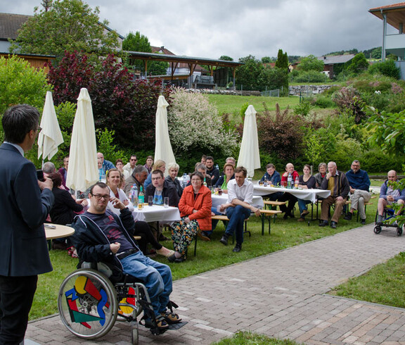 Wohnhaus Raxendorf - Festbesucher
