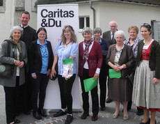Haussammlungsstart in der Pfarre Rohrbach HS Rohrbach - Gruppenfoto