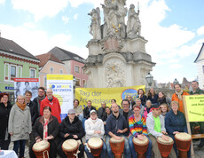 Tag der Arbeitslosen in Zwettl - Gruppenfoto