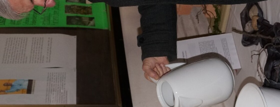 Trauerstationen des mobilen Hospizdienst der Caritas im Stift Lilienfeld - See der Tränen