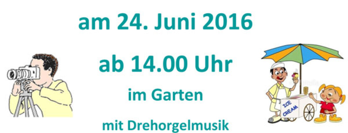 Herzliche Einladung zum Sommerfest im Garten des Haus St. Elisabeths