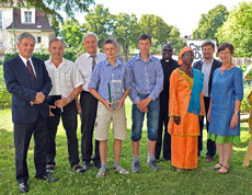 Kampagne gegen Hunger in Pakistan - Gruppenbild