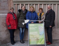 Trauerstationen des mobilen Hospizdienst der Caritas im Stift Lilienfeld - Gruppenfoto