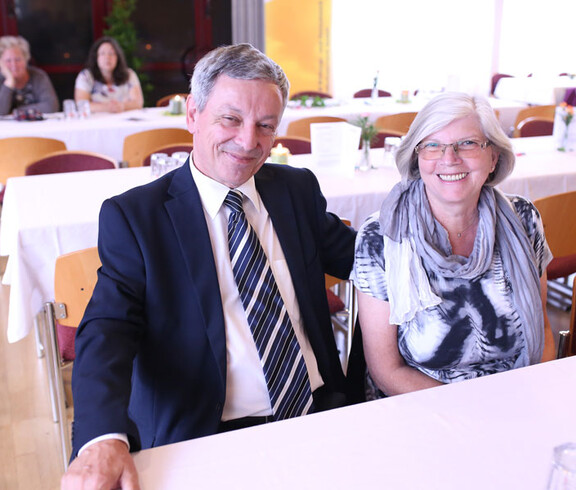 FDI - der Direktor der Caritas St. Pölten mit seiner Frau FDI - der Direktor der Caritas St. Pölten mit seiner Frau