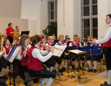 Blaskapelle beim Benefizkonzert in Wieselburg