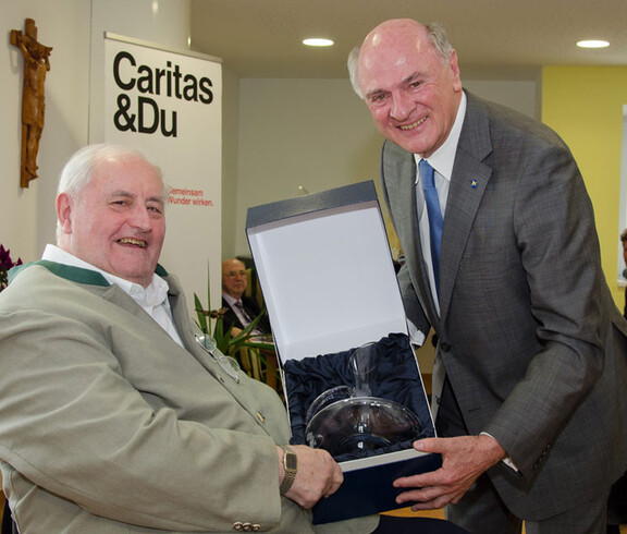 Weinpfarrer Hans Denk 73. Geburtstag im Haus Elisabeth
