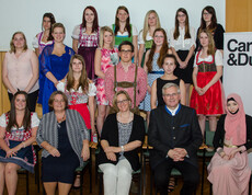 Zeugnisse 3A FSB Caritas Gruppenfoto