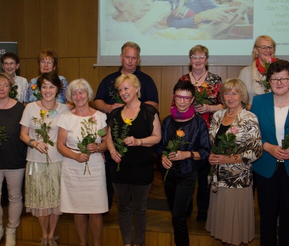 Feier zum 20 jährigen Jubiläum des Mobilen Hospizdienstes der Caritas St. Pölten - Gruppenfoto